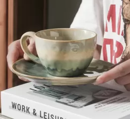 السيراميك أكواب الشاي والصحون بالجملة في الصين / أنيقة أوم الشاي مجموعات