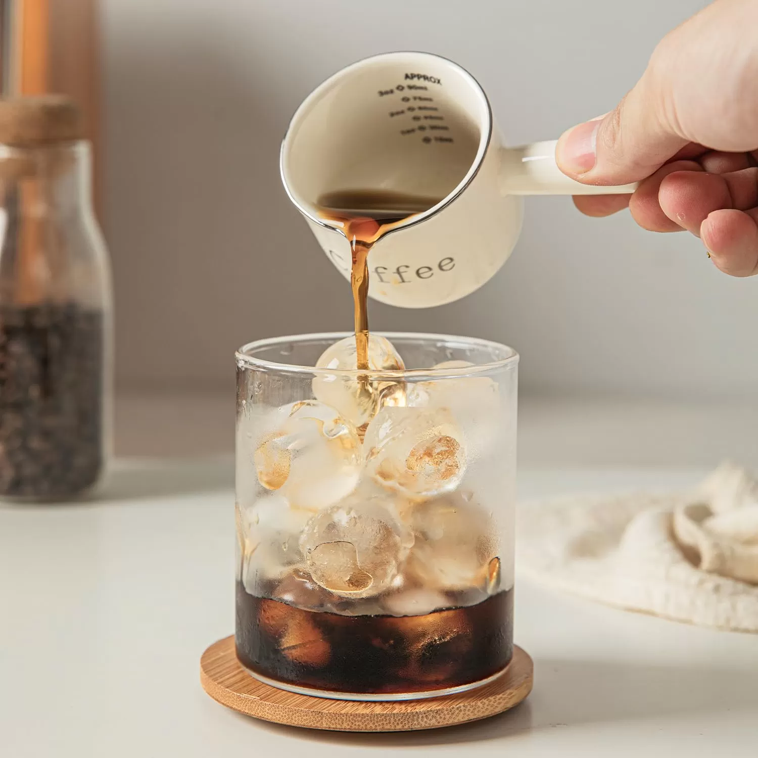 Engrosgrøn espresso cup sæt Kina