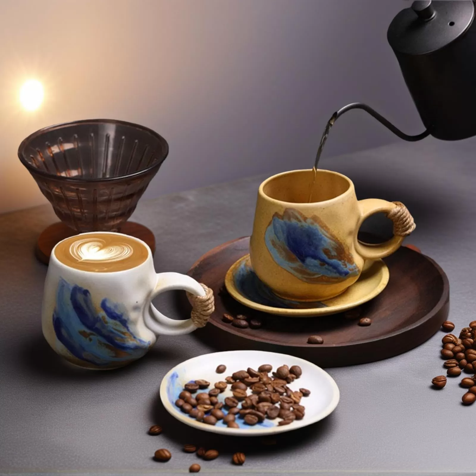 Retro Café Kaffekrus Kina