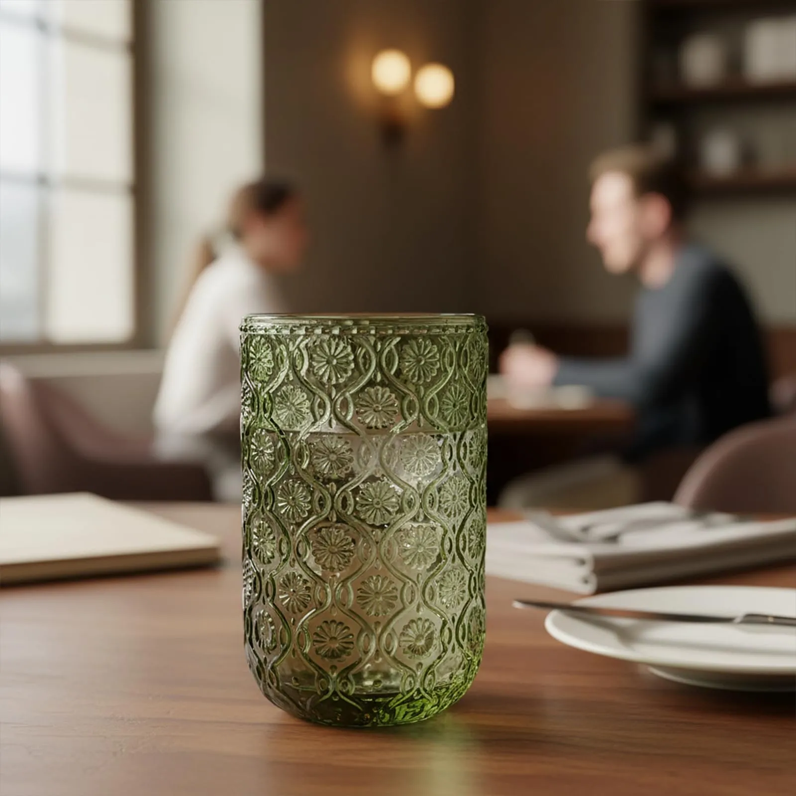 prægede drikkeglas engros