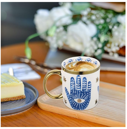 Evil Eye Ceramics Coffee Mugs Wholesale in China