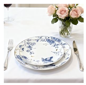 Porcelain Dinnerware Floral Plates Wholesale in China