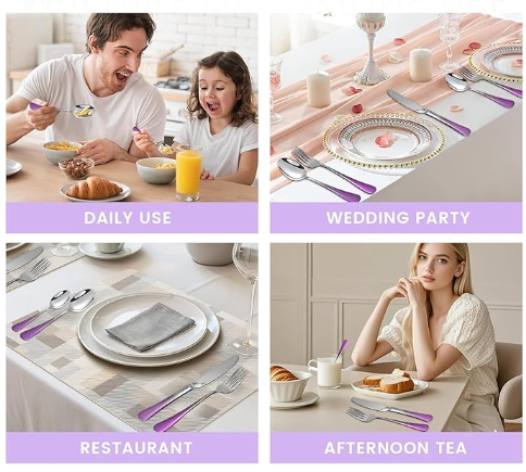 Gilded Silverware Cutlery Set Wholesale in China