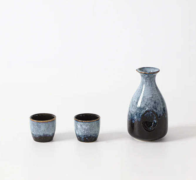 Ceramic Sake Sets, Japanese Tokkuri and Sake Cups Wholesale
