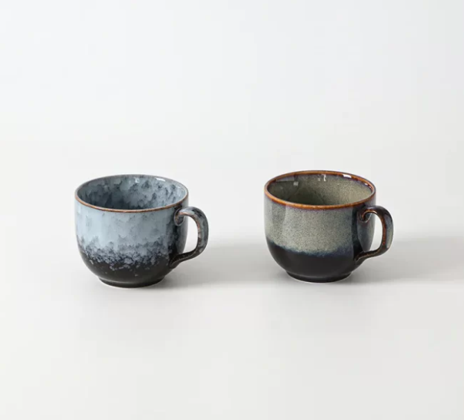 Reactive Glaze Ceramic Cup Bulk，Factory Wholesale Coffee Mug