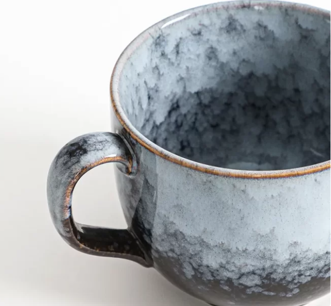 Reactive Glaze Ceramic Cup Bulk，Factory Wholesale Coffee Mug