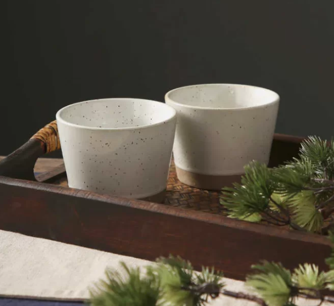 セラミックコーヒーカップ卸売、和風ティーカップバルク