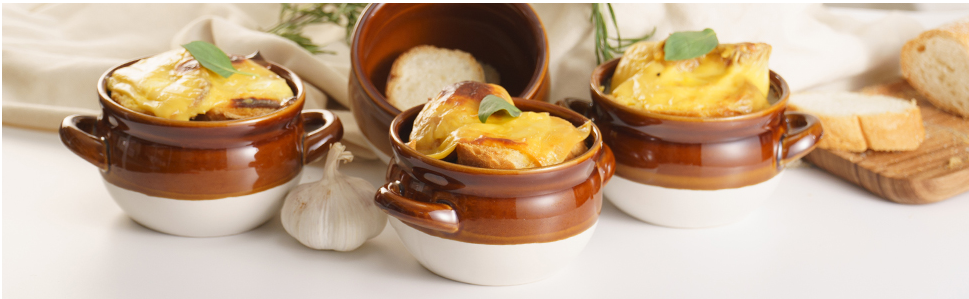 Durable 16 oz Ceramic Soup Bowl Crock Wholesale in China