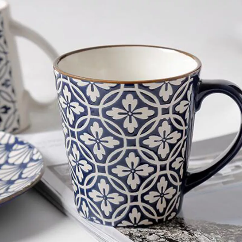 Decal ceramic mug