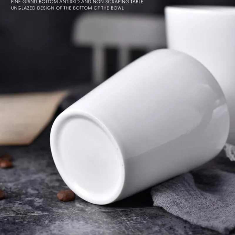 Bulk white ceramic mugs with personalized logos