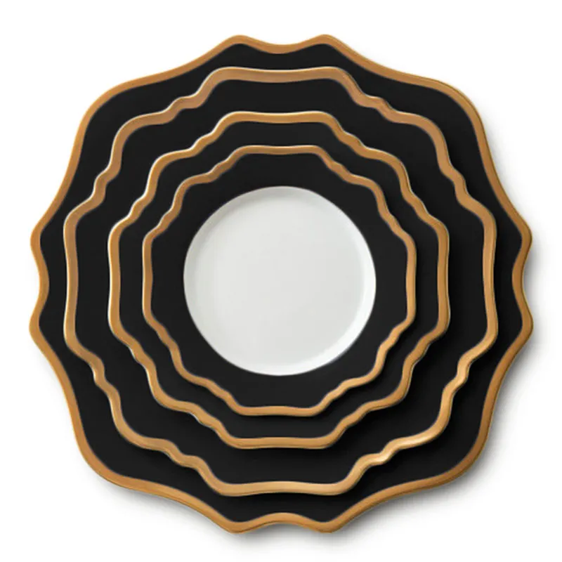 Sunflower ceramic wedding dinnerware sets factory in china