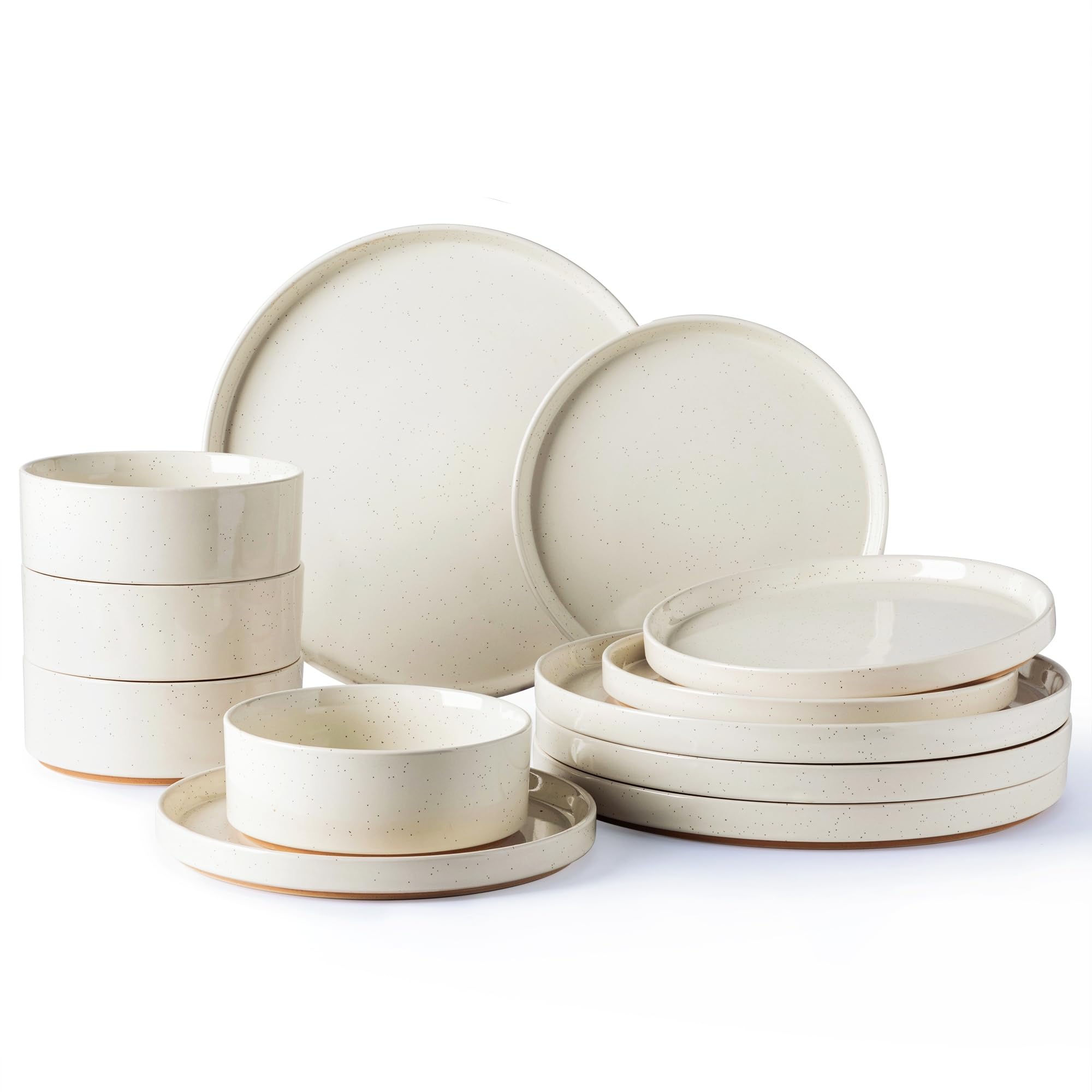 Ceramic Speckled Stoneware Dinnerware Set Wholesale in China