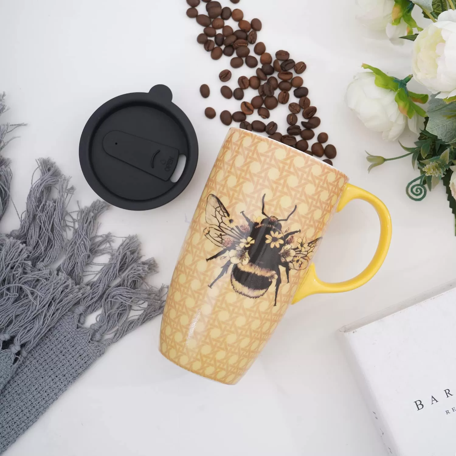 Ceramic Bee Coffee Mugs Bulk China