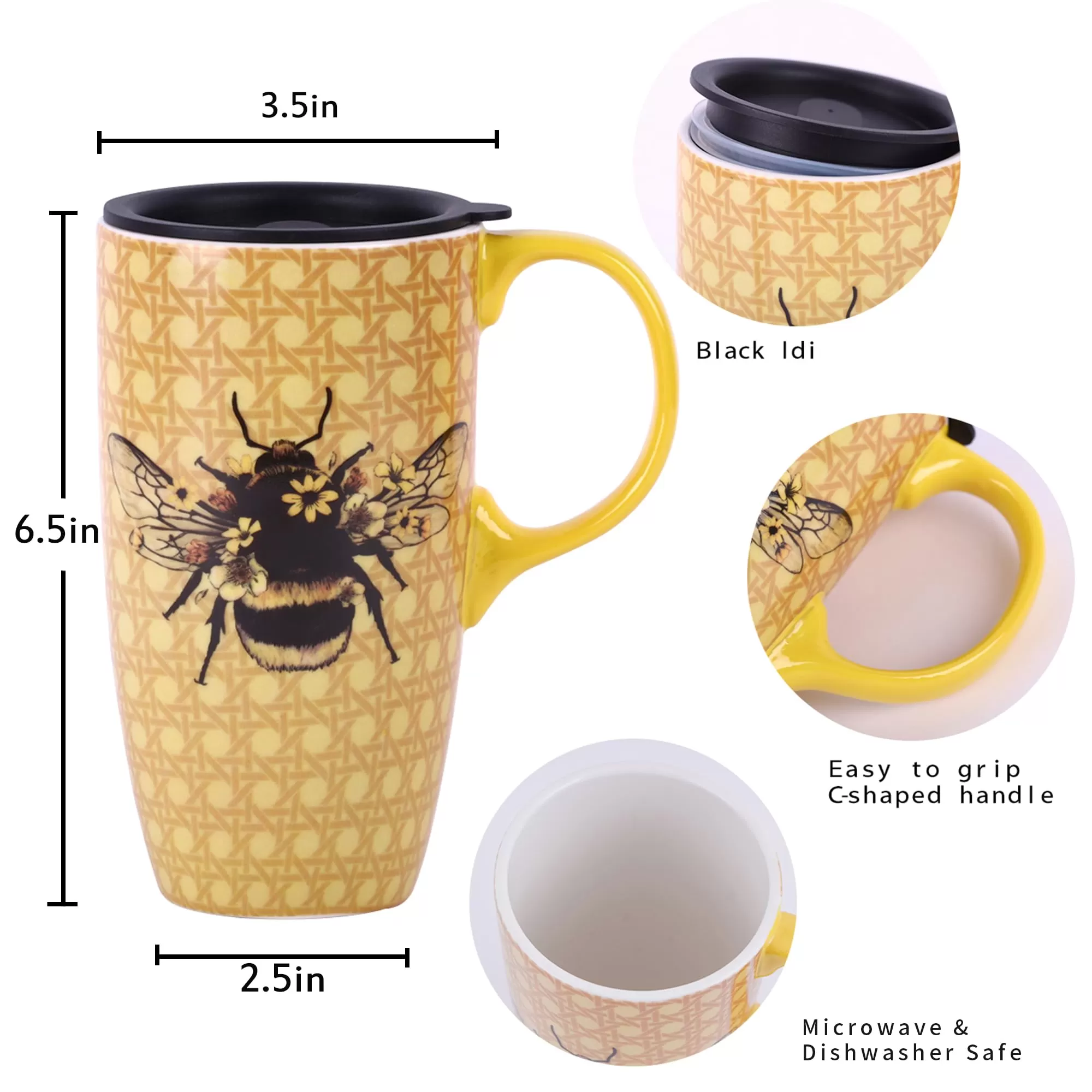 Custom Bee Coffee Mugs China Supplier