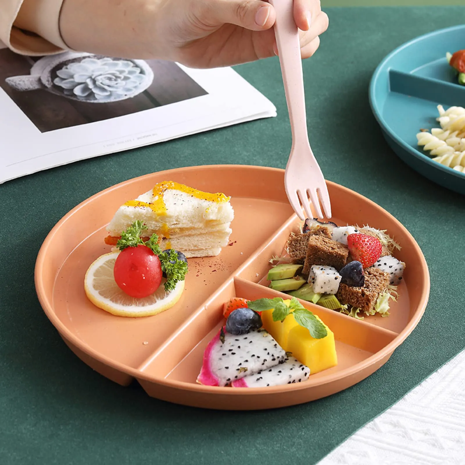 Multi-Section Ceramic Dinnerware China