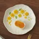 Handmade Irregular Embossed Floral Porcelain Plate Wholesale in China | Unique Artistic Tableware
