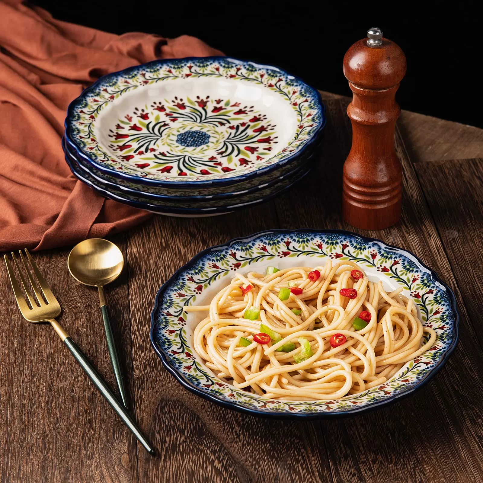 porcelain salad plates wholesale