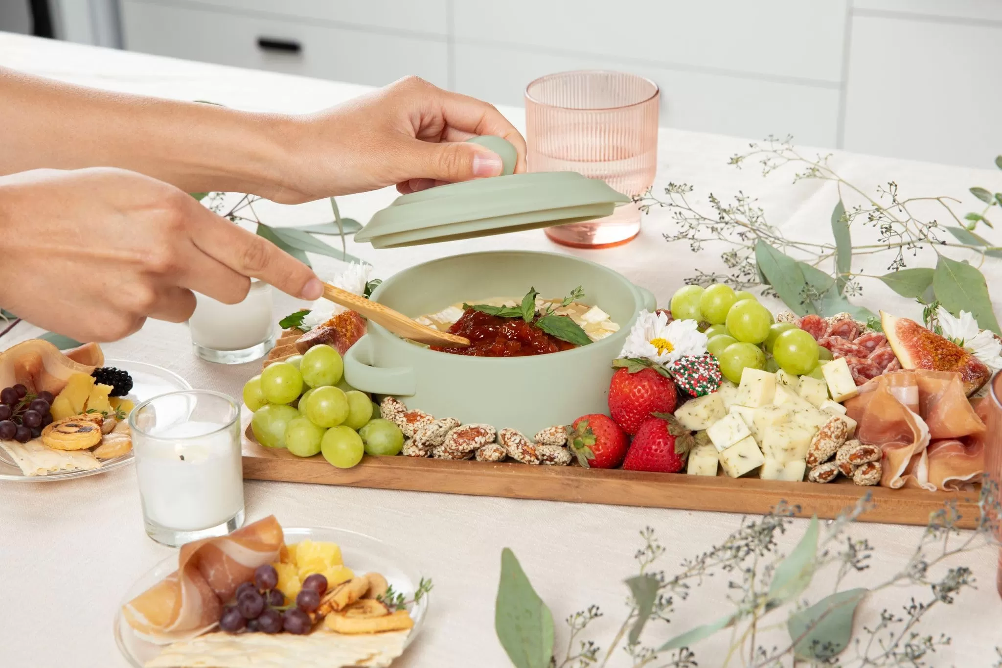 Stoneware Brie Baking Dish