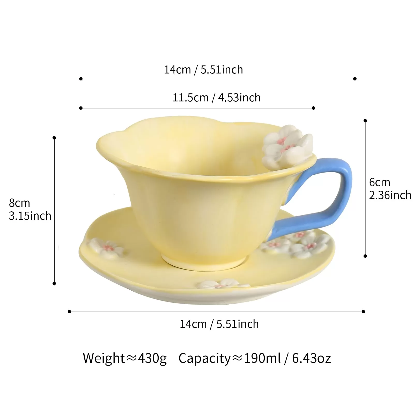 floral tea cups wholesale China