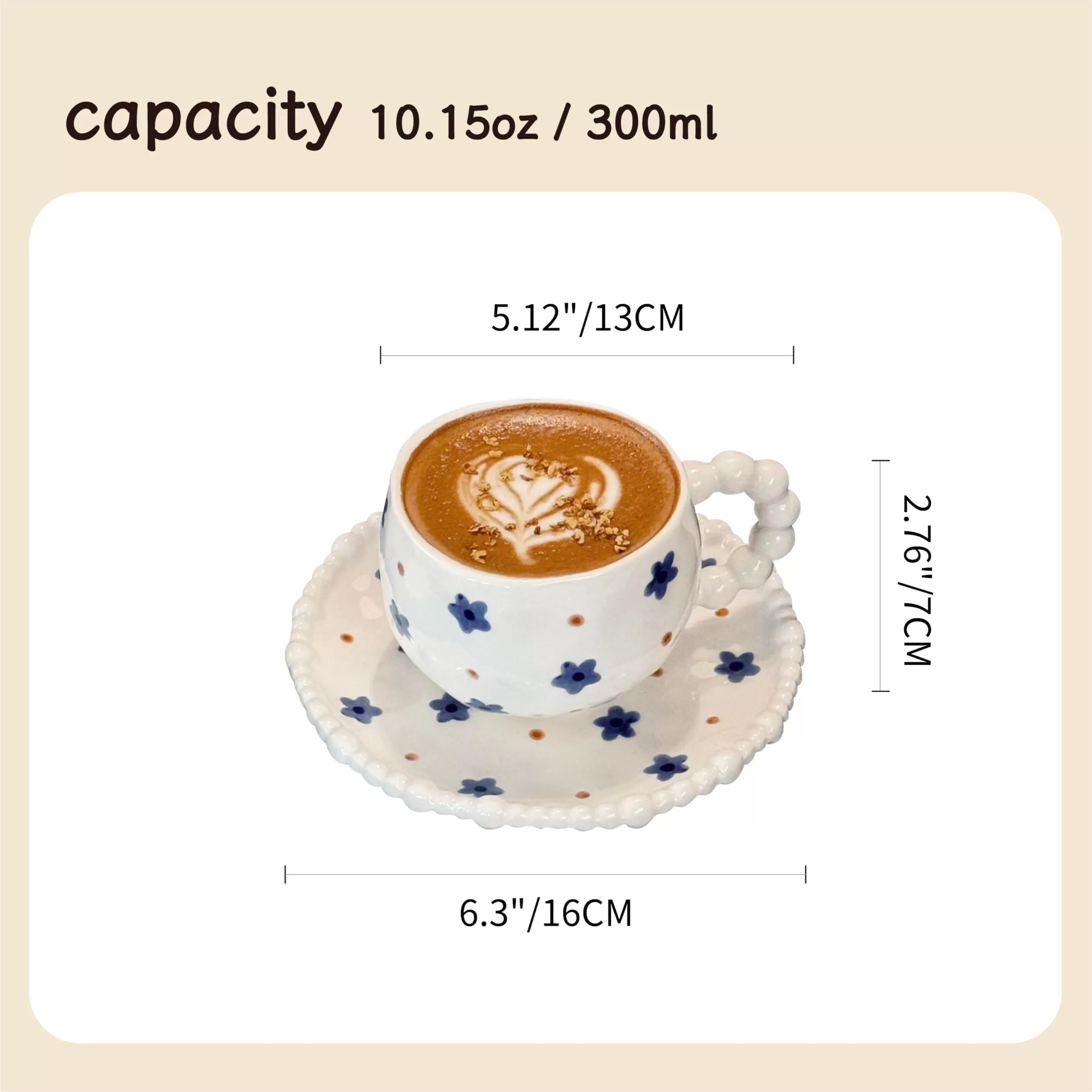 floral porcelain tea cups China