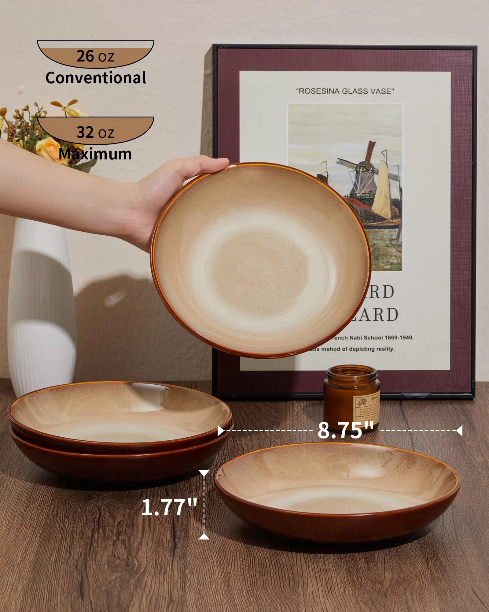 double bowl ceramic plates bulk