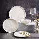 Elegant Porcelain Plates with Wavy Edge Wholesale in China – Timeless Dinnerware for Retail and Hospitality