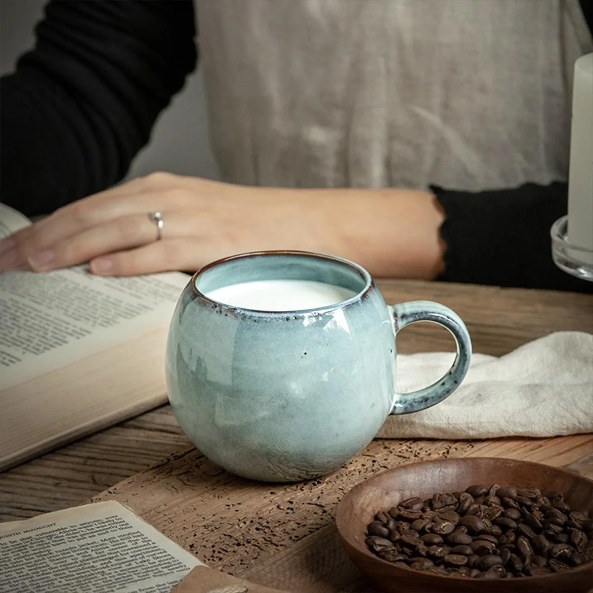 Large ceramic coffee mug supplier China