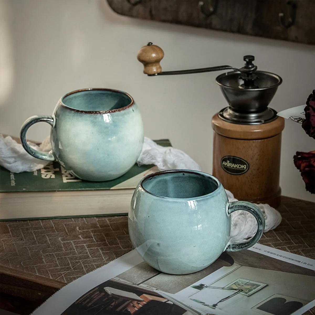 Large ceramic coffee mug supplier China