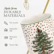 Festive Elegance: Christmas Tree Polka Dot Mug Wholesale in China