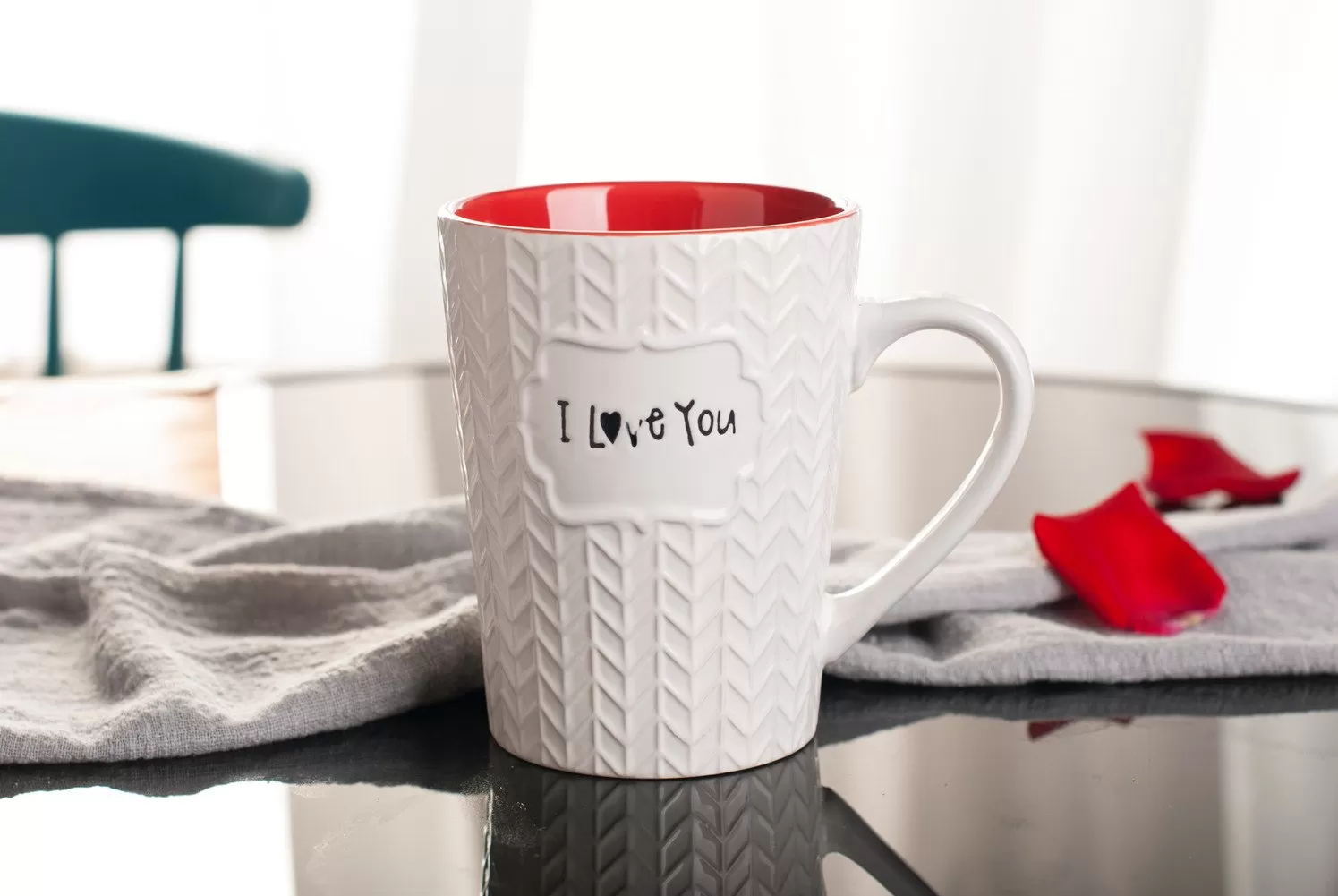 Romantic ceramic mug supplier China