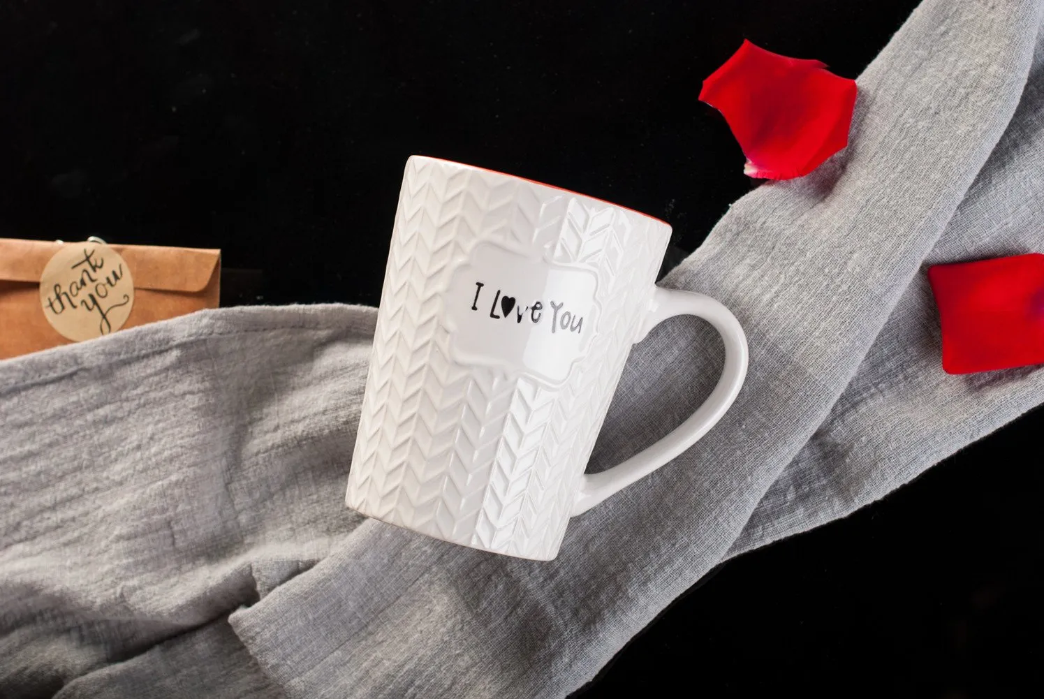 I Love You ceramic coffee mug wholesale China