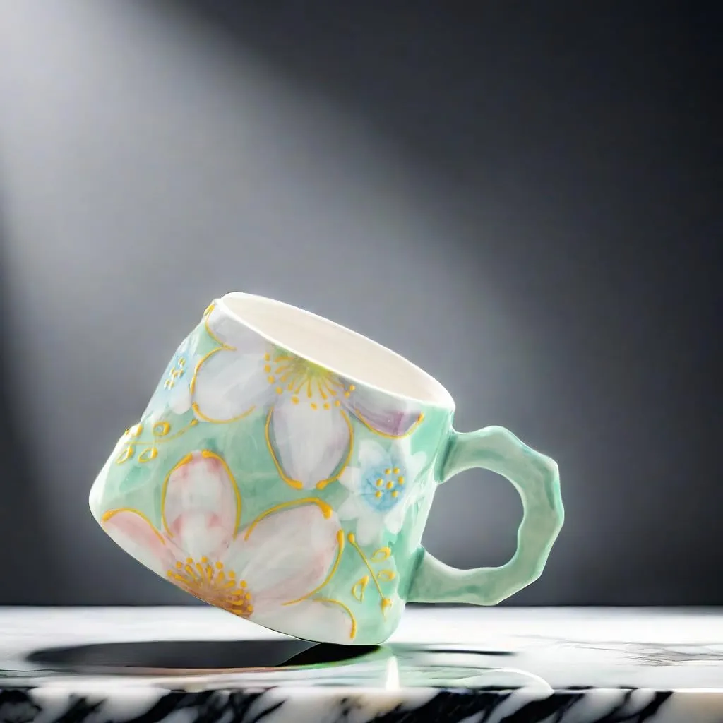 large capacity ceramic coffee mug