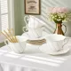 Luxury Tea Cups and Saucers with Golden Trim Wholesale in China | Premium Elegant Tea Sets by Linkbridge