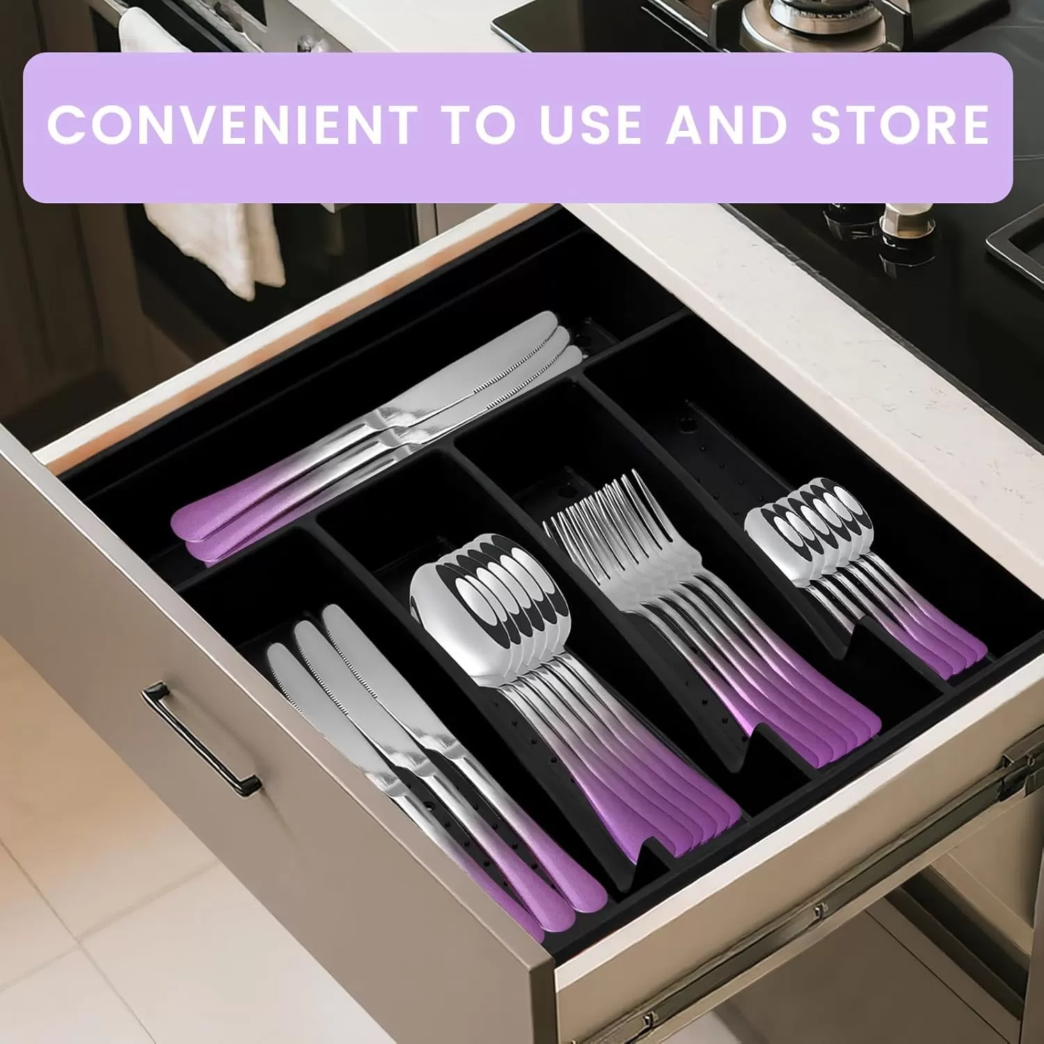 Gilded Silverware Cutlery Set Supplier from Direct Factory