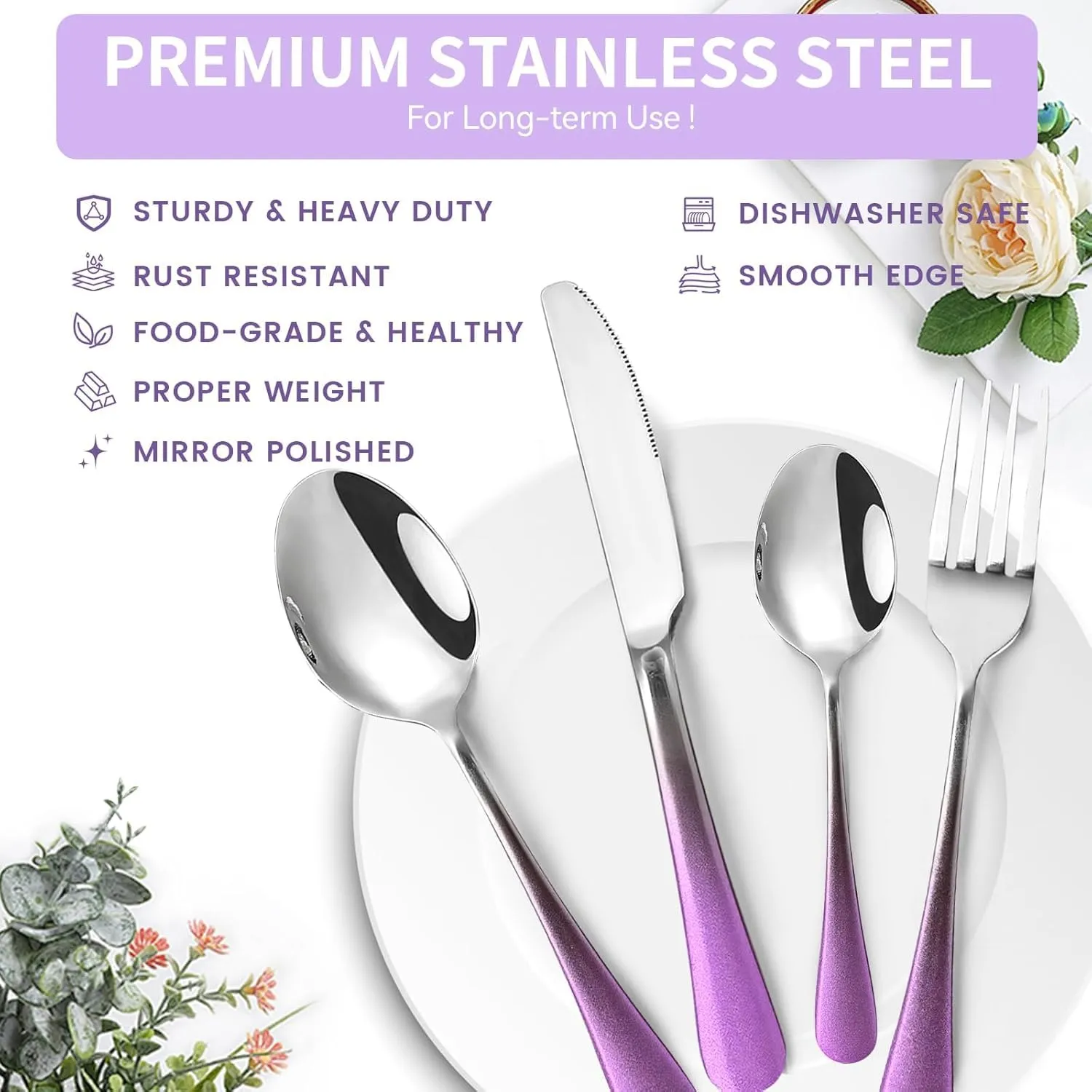 gold silverware wholesale China