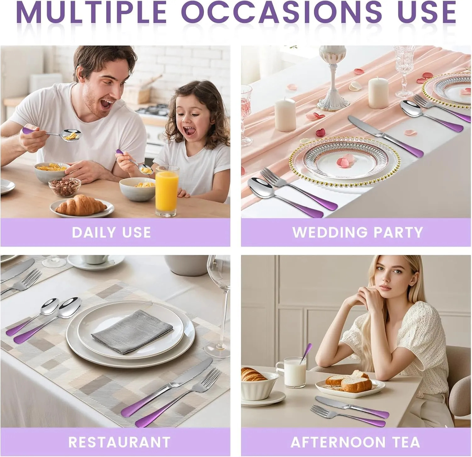gilded cutlery set wholesale supplier