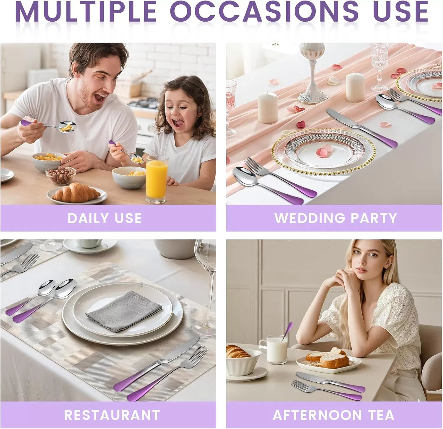 gilded cutlery set wholesale supplier