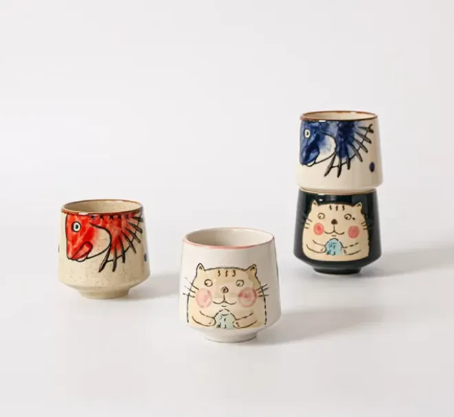 cute ceramic tea cups bulk