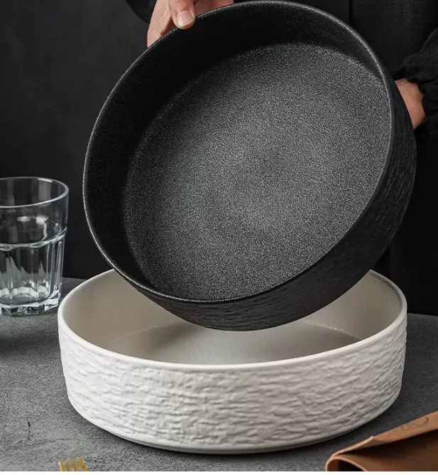 custom ceramic soup bowls OEM