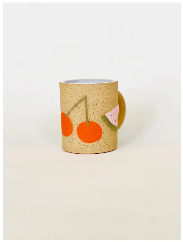 ruits Handmade Ceramic Mug