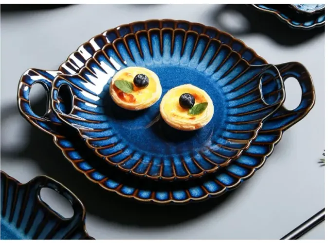 Reactive Glaze Ceramic Dinnerware