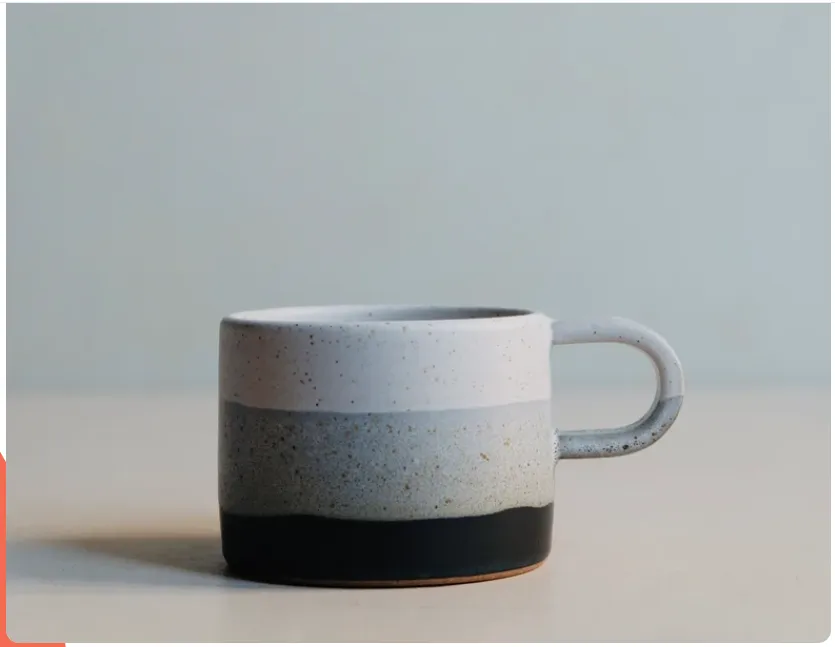  stackable ceramic coffee mugs