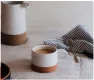 Ceramic Stack Coffee Mugs Wholesale in China，Space-Saving Ceramic Coffee Cups