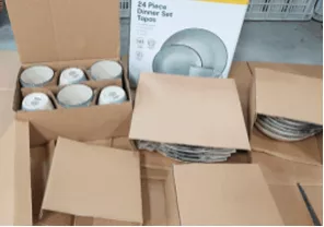 Farbenfrohes Paket