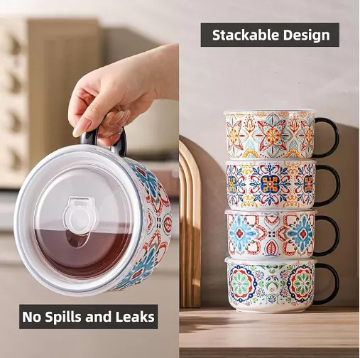 Keramik -Nudelschale mit Deckel im Großhandel in China