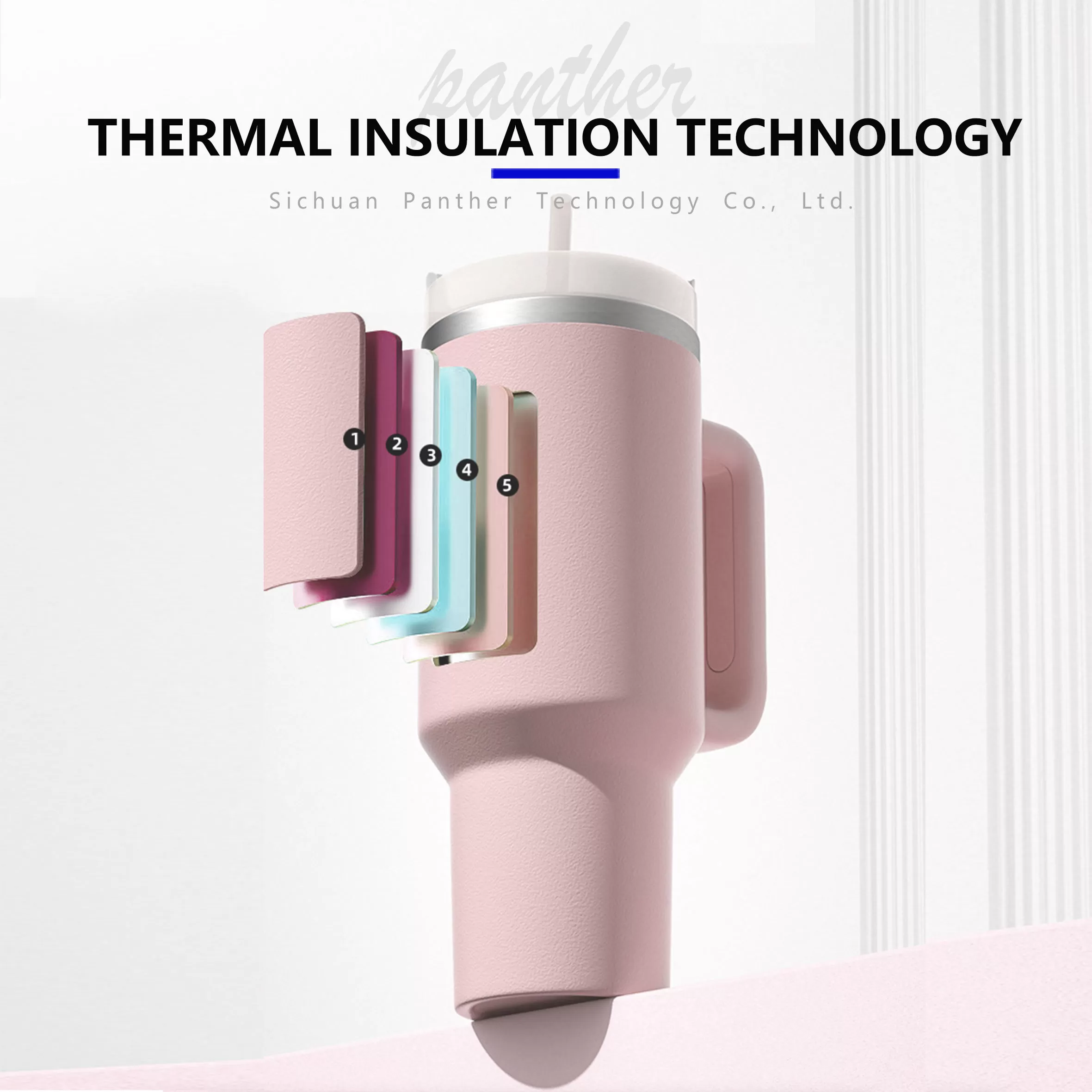 Insulated Stainless Steel Vacuum Mug With Handle Wholesale in China