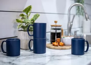 Erhöhen Sie Ihre Getränkekollektion mit mattes Glasur -Finish glänzender Keramik -Kaffeetassen Großhandel in China