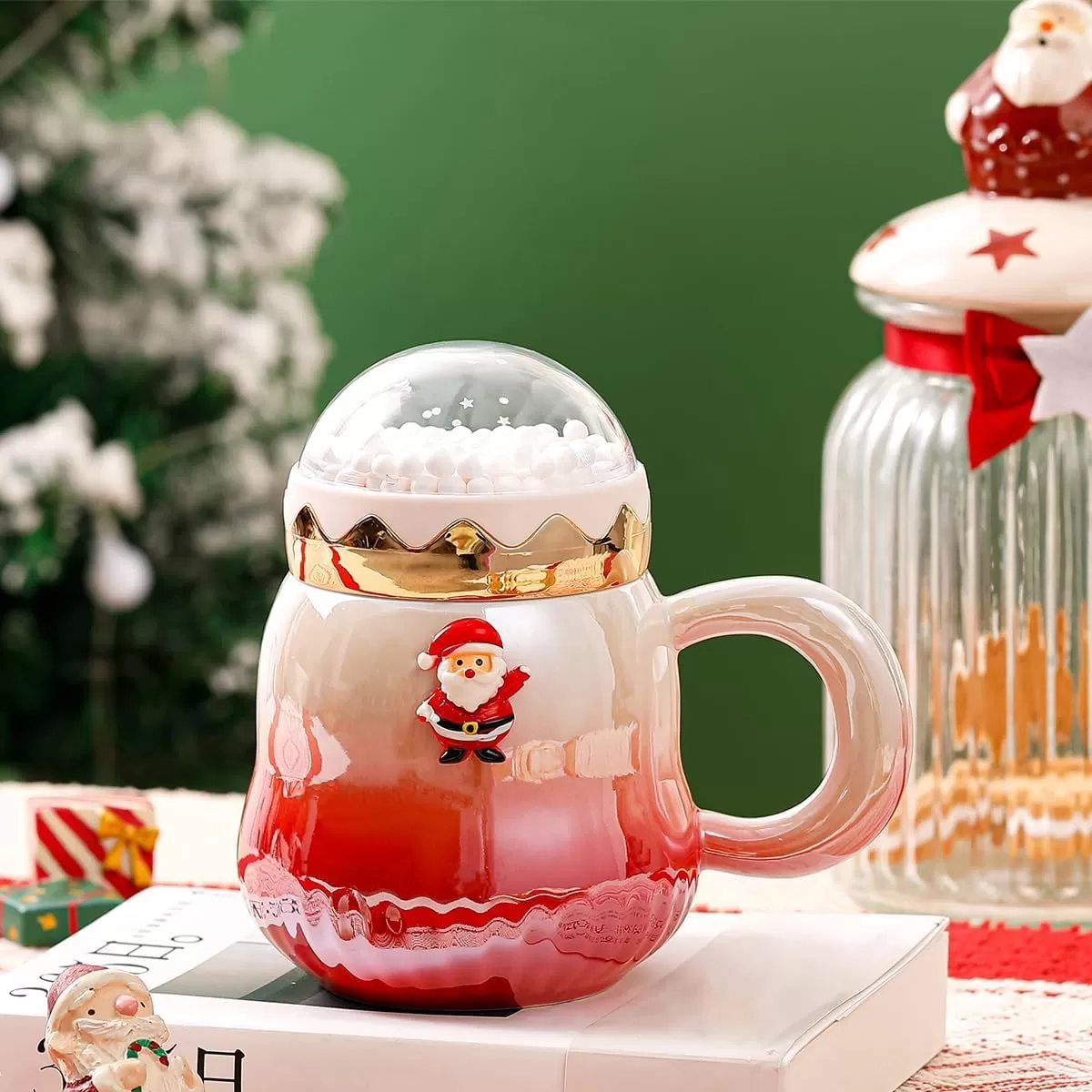 Weihnachtskeramikbecher Großhandel China