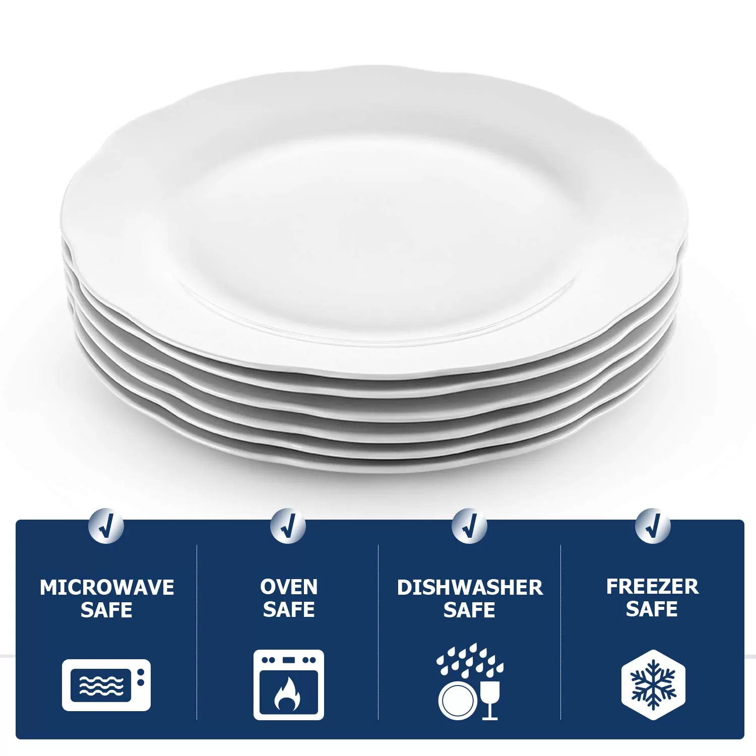 Platos de porcelana para servir porcelana