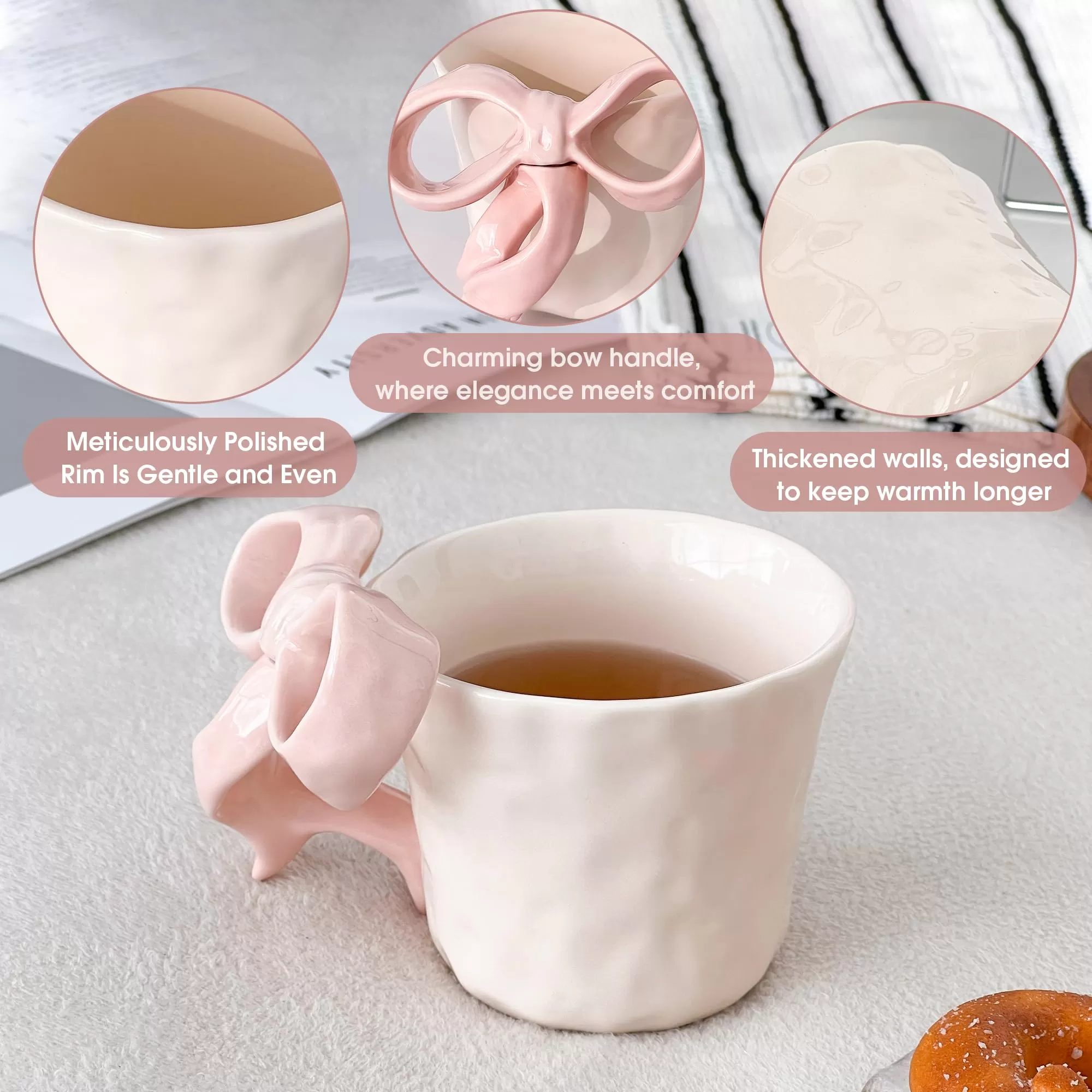 lindas tazas de café de cerámica al por mayor
